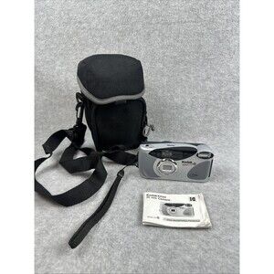 VINTAGE Kodak EasyLoad KE60 35mm Film Camera + Bag + Manual + Film – UNTESTED